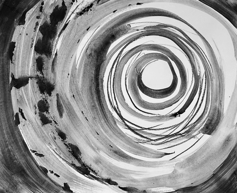 Spiral off-center by Stacey Lee Evans